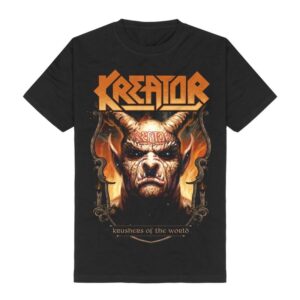 Kreator T-Shirt Krushers of the World Demon Crest S to 3XL for Men black