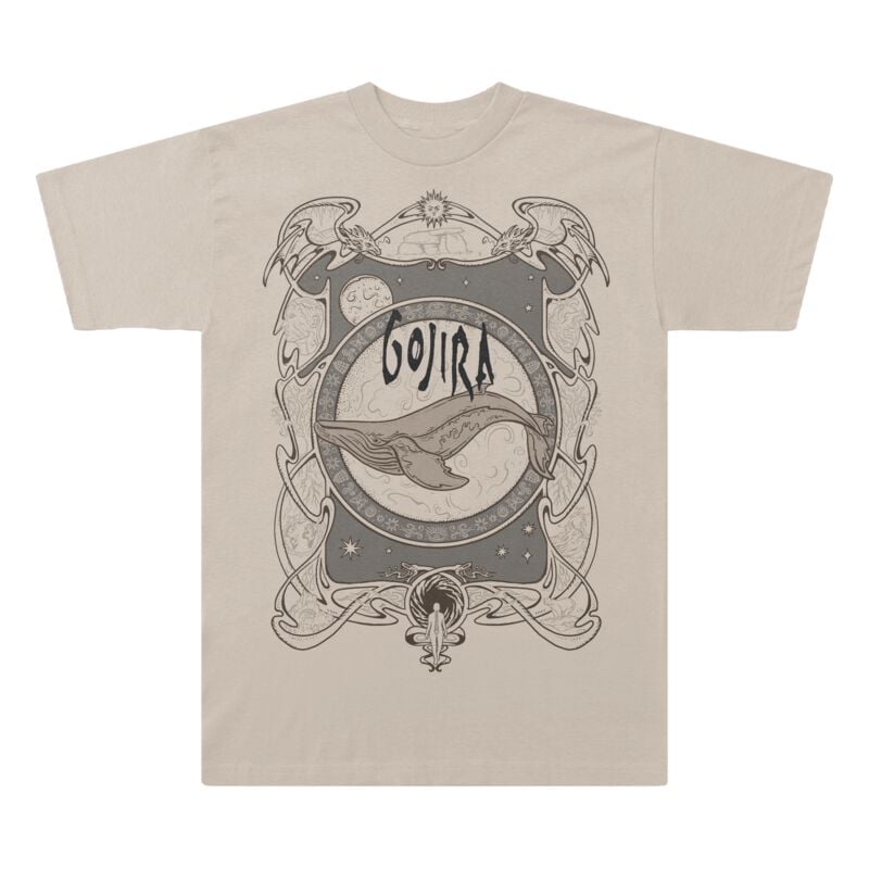 Gojira T-Shirt Celestial Whalt S to XXL natural