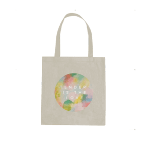 NHS Tender is the love tote bag by Polly Scattergood