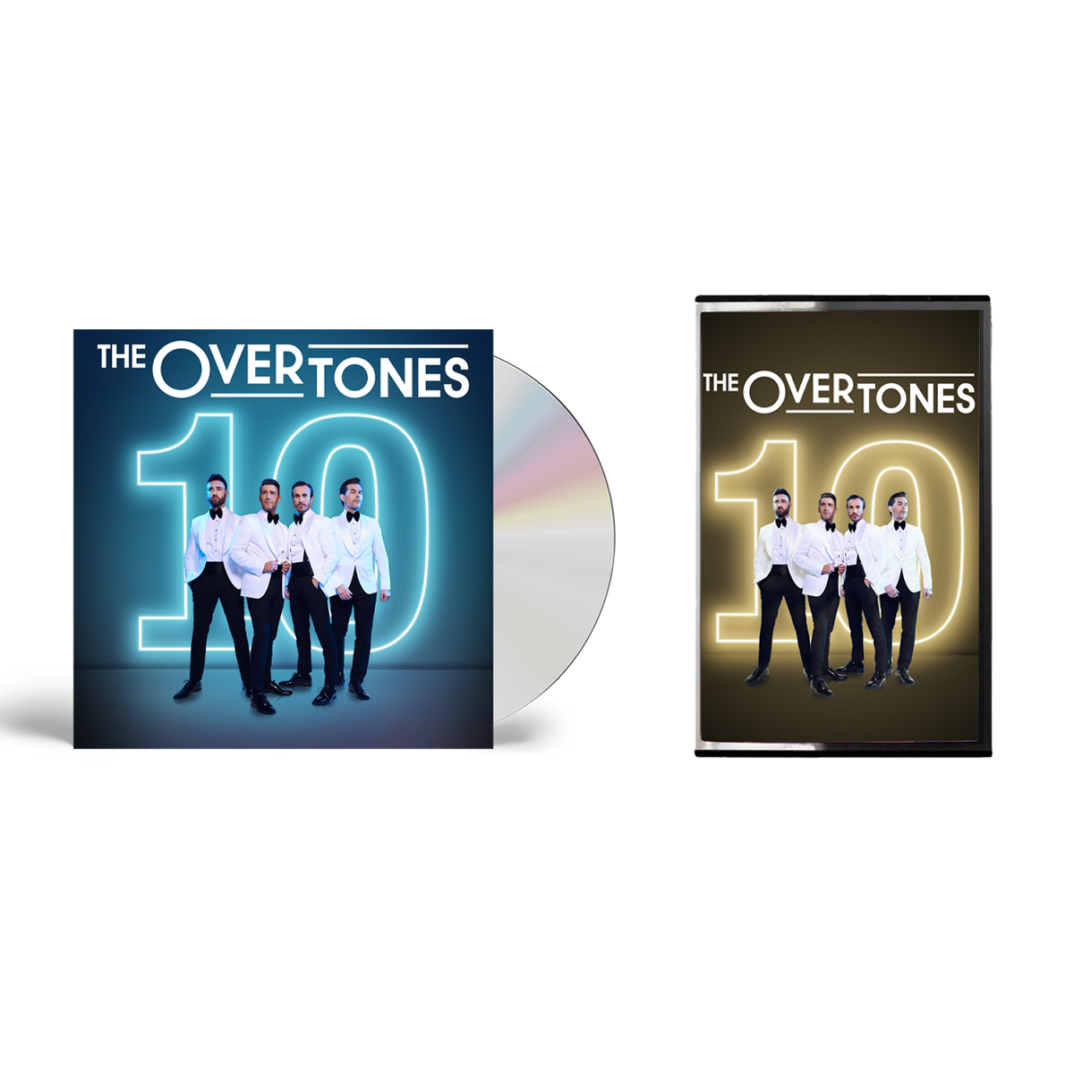 10 CD + Cassette by The Overtones