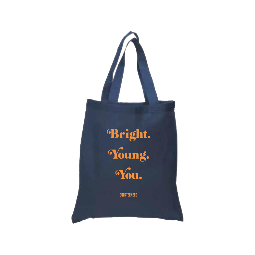 Bright. Young. You. Tote Bag by Courteeners