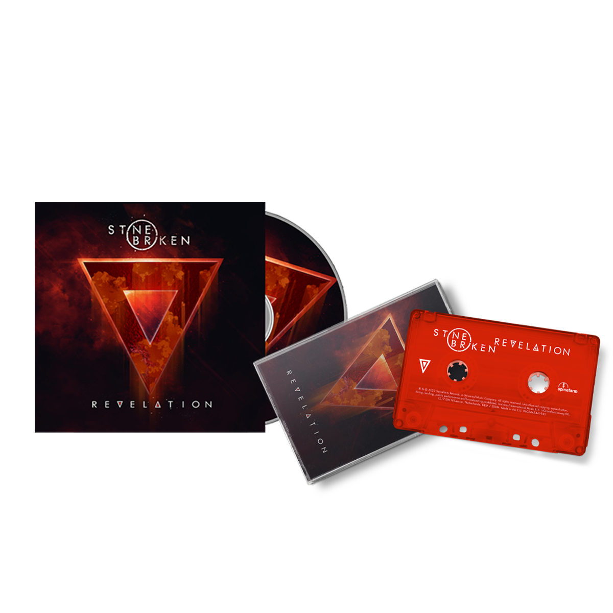 Revelation Deluxe CD + Cassette by Stone Broken