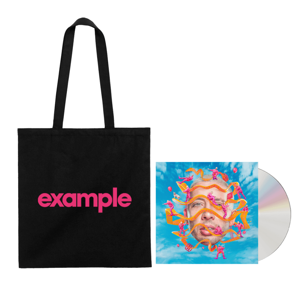 We May Grow Old But We Never Grow Up CD + Tote Bag by Example