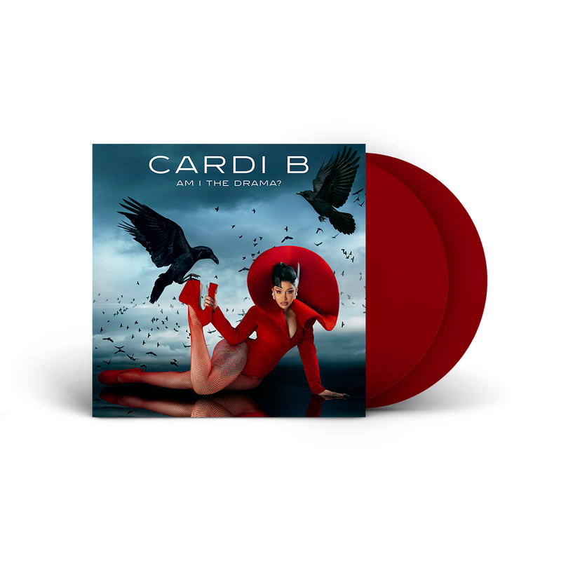 New Vinyl Am I The Drama? gatefold apple red vinyl by Cardi B
