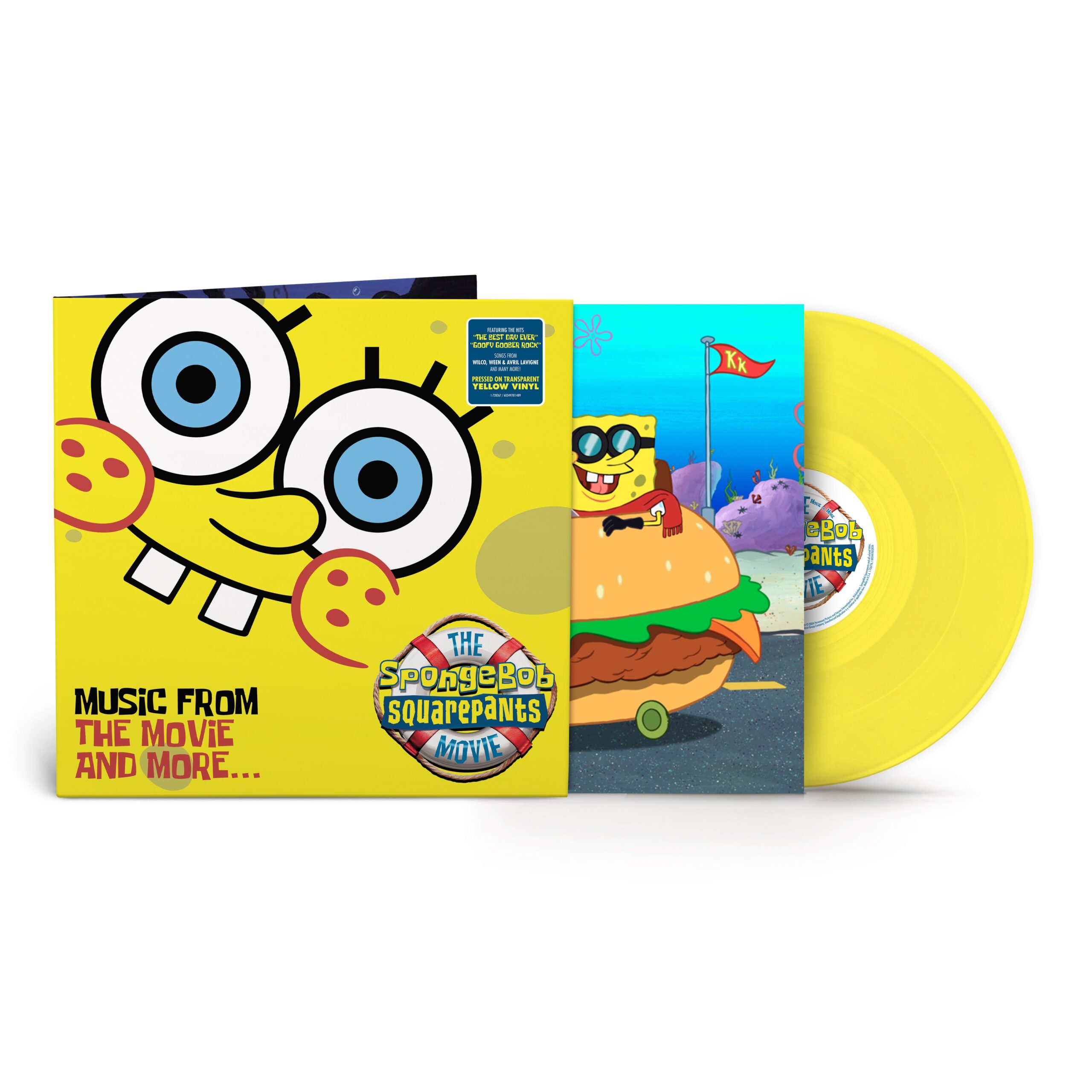 New Vinyl Music from the movie by The Spongebob Squarepants Movie