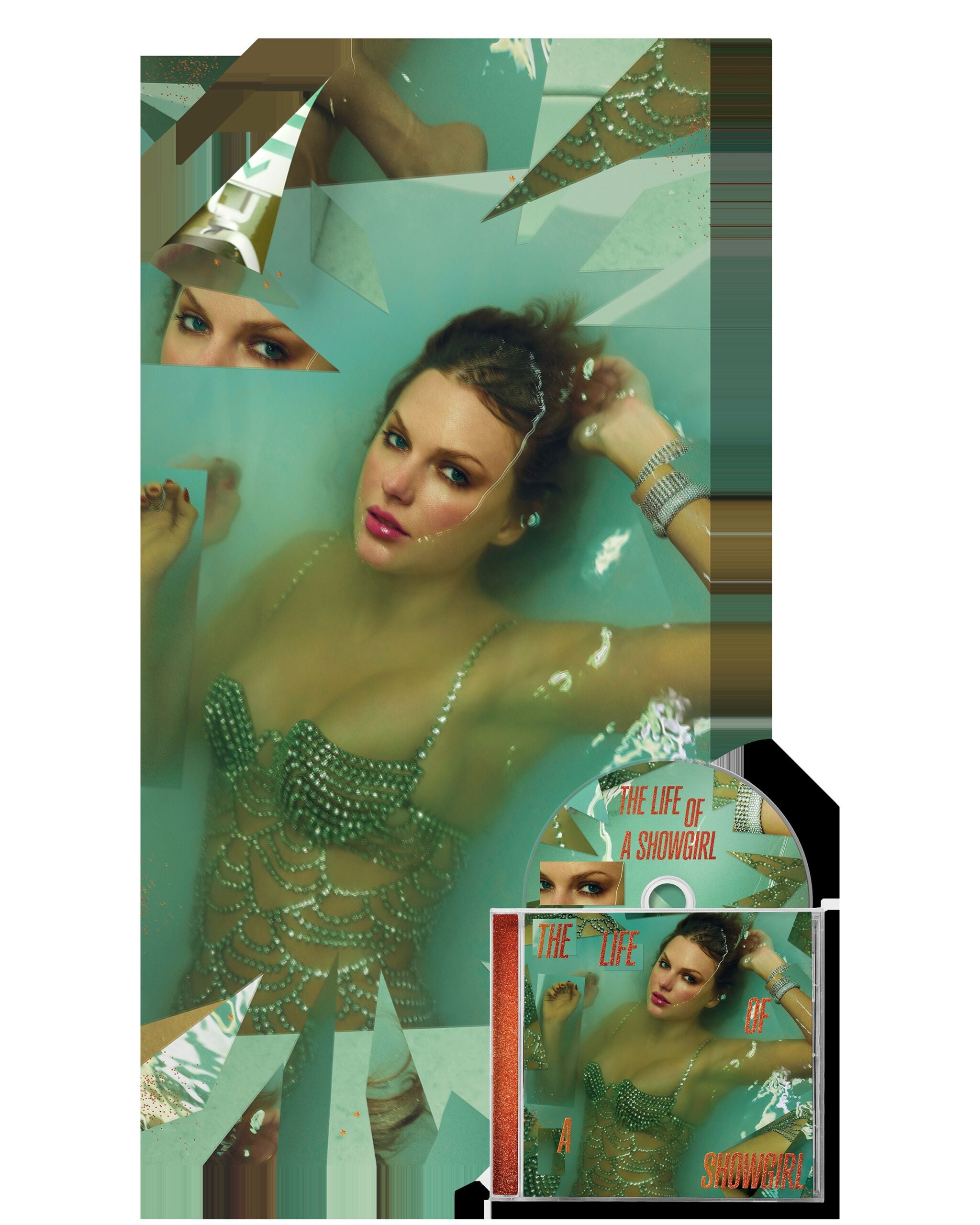 New CD THE LIFE OF A SHOWGIRL by Taylor Swift