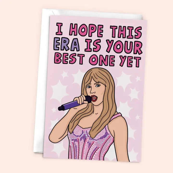 New gift by Taylor Swift Eras Birthday Card