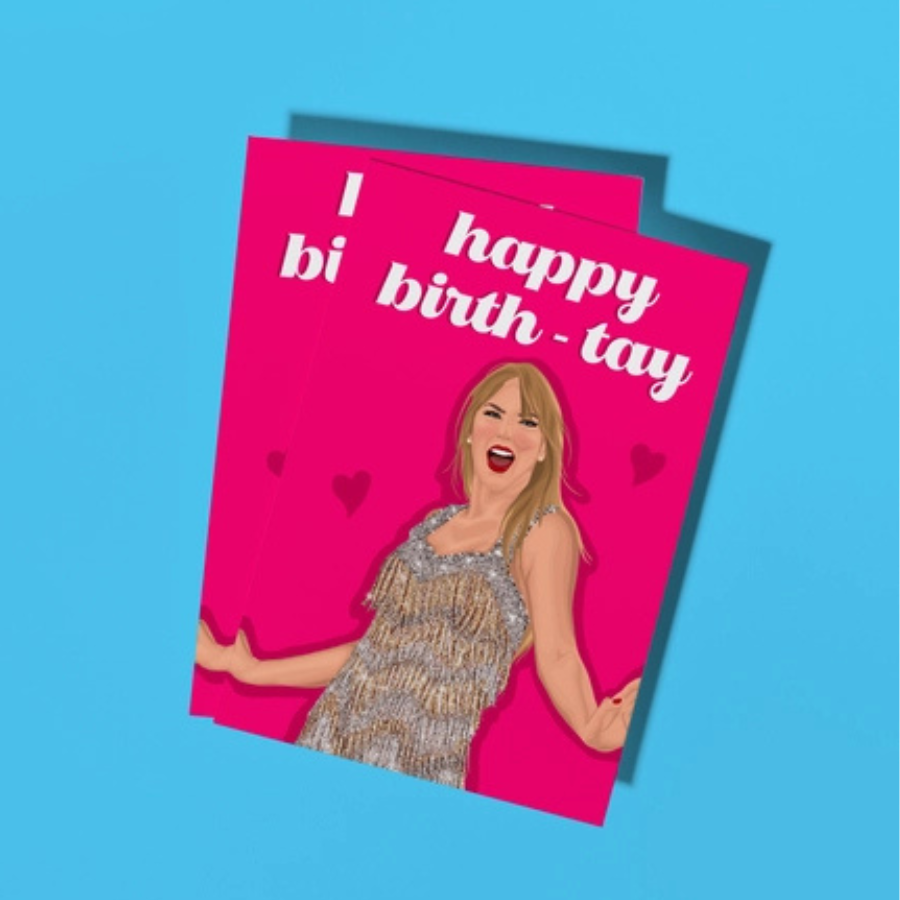New gift by Taylor Swift Birthday Card