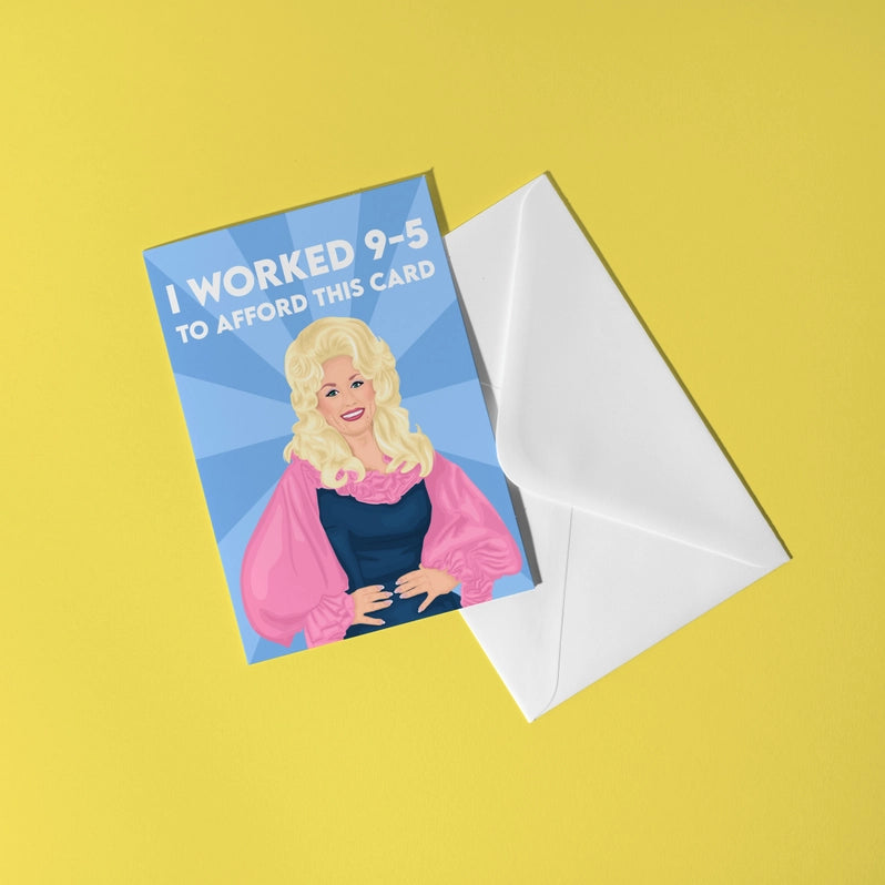 New gift by Dolly Parton Birthday Card