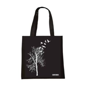 Screen-Printed Tote Bag by Courteeners