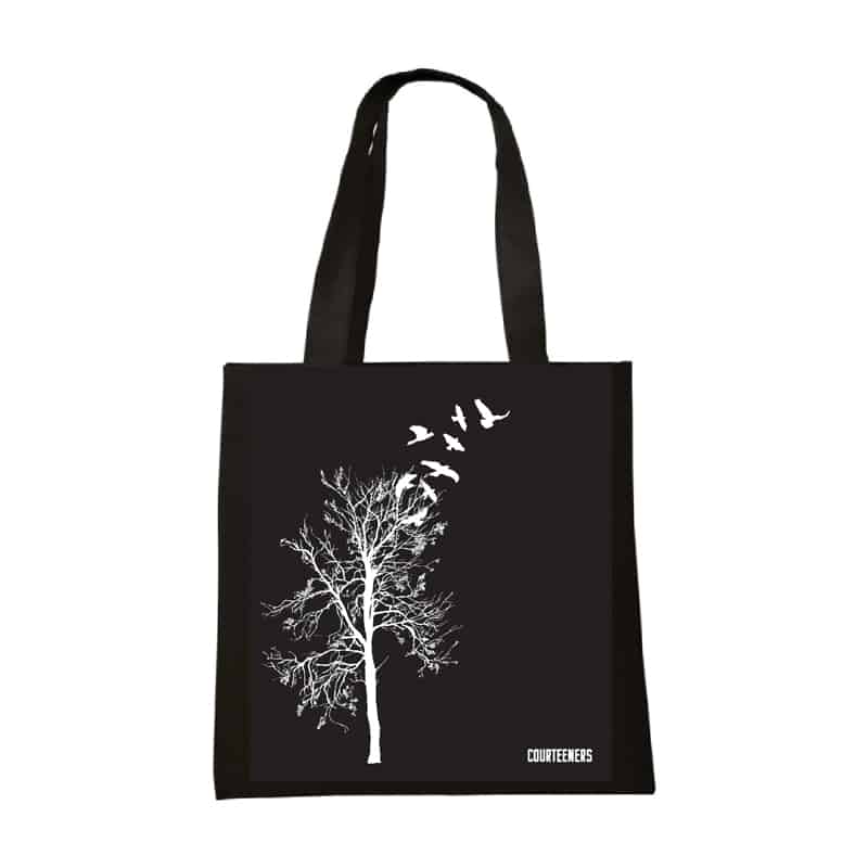 Screen-Printed Tote Bag by Courteeners
