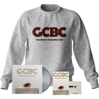 Welcome to the Marble Zone Signed CD + White Cassette + Welcome To The Marble Zone Sweatshirt by Good Cop Bad Cop