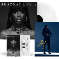 Pages White Vinyl + Cassette Bundle (Inc Signed Print) by Shaznay Lewis