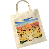 Desert Trip Tote Bag - Curse Of Lono