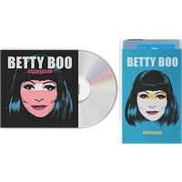 Boomerang (Signed) CD + Blue Cassette by Betty Boo