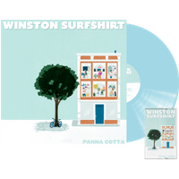 Panna Cotta Baby Blue Vinyl + Cassette by Winston Surfshirt