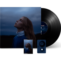 late night thoughts lp & limited edition navy blue cassette by shy martin