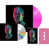 FutureNever CD + Cassette Pink + Hot Pink Vinyl by Daniel Johns