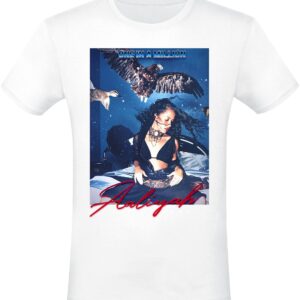 Aaliyah T-Shirt One In A Million M to XL for Men white