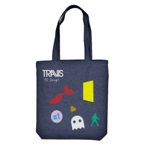 Album Denim Tote Bag by Travis
