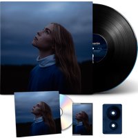 late night thoughts lp, cd album & limited edition navy blue cassette by shy martin