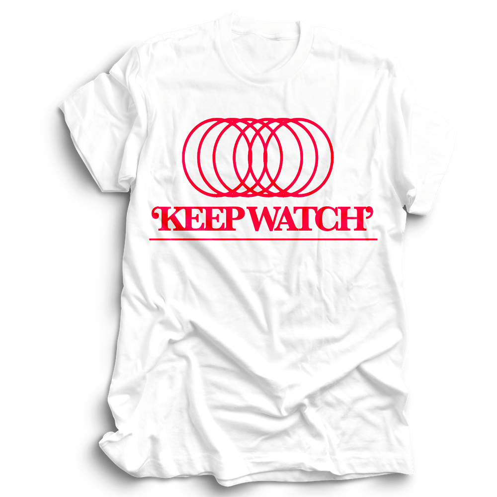 Keep Watch White T-Shirt by Tigercub