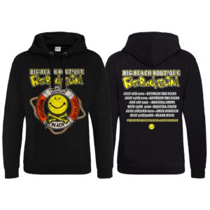 Big Beach Boutique Navy Hoody by Fatboy Slim