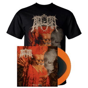 Black Blood Orange with Black Yolk Vinyl + T-Shirt - Abduction
