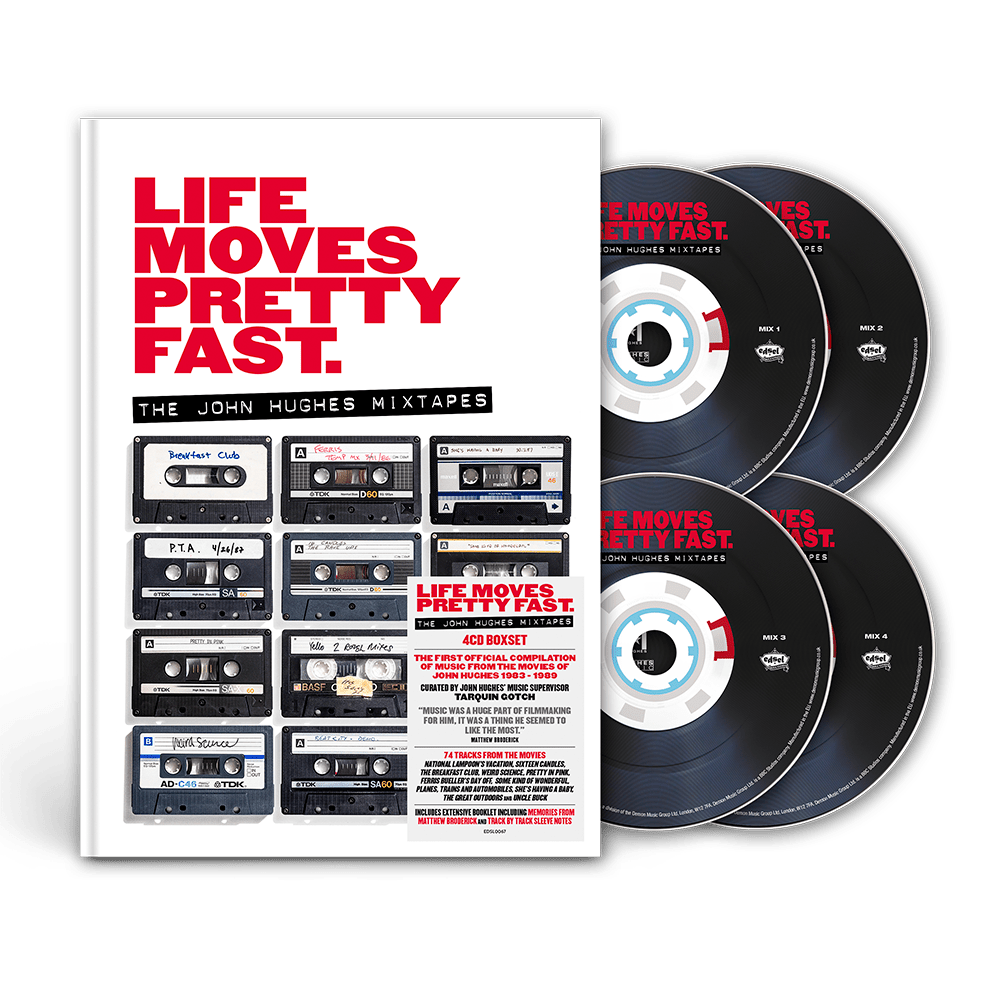 Life Moves Pretty Fast - The John Hughes Mixtapes 4CD CD by Various Artists