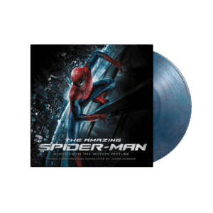 The Amazing Spider-Man Blue & Red Marbled Double Heavyweight Vinyl by James Horner