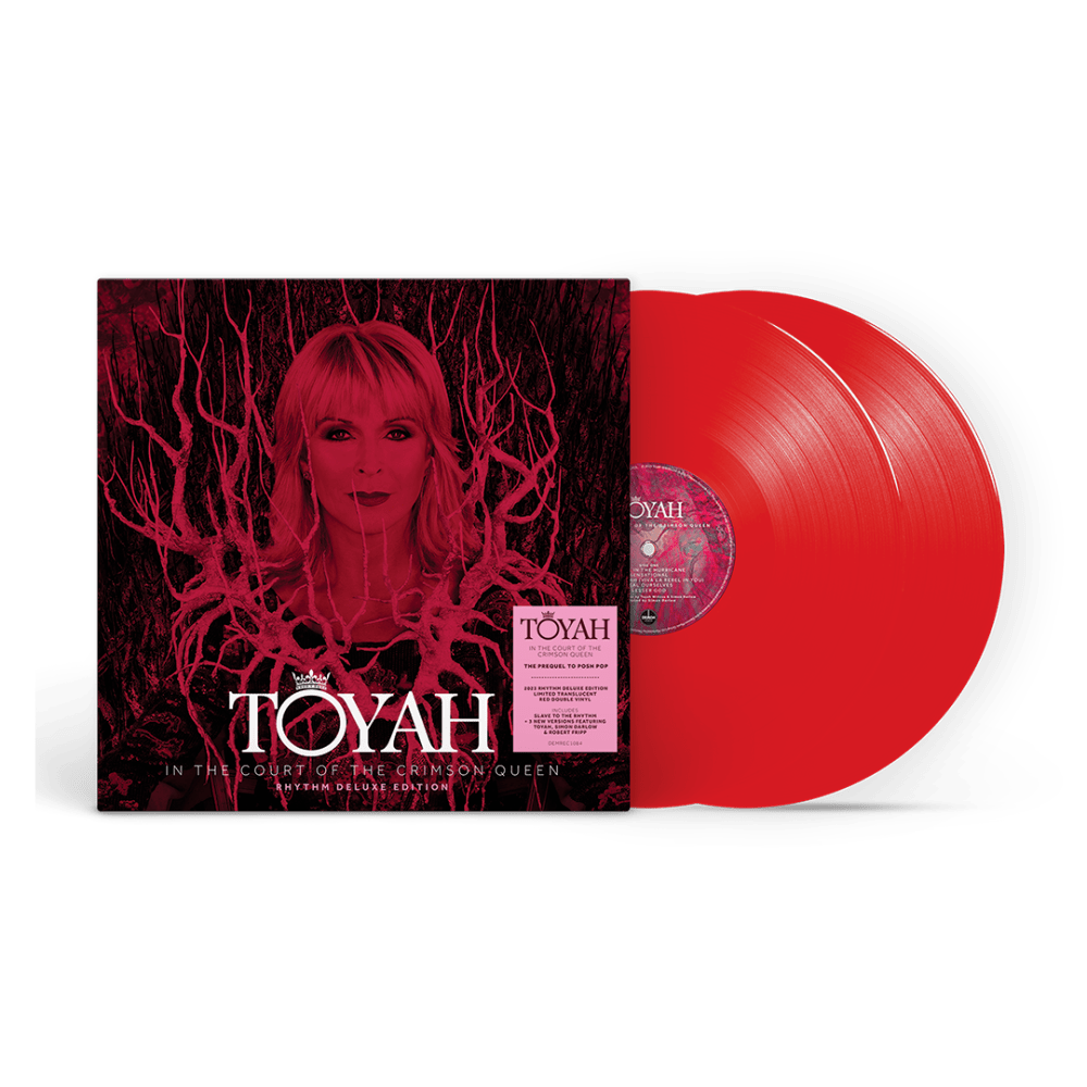 In The Court Of The Crimson Queen: Rhythm Deluxe Edition Red Double Heavyweight Vinyl by Toyah
