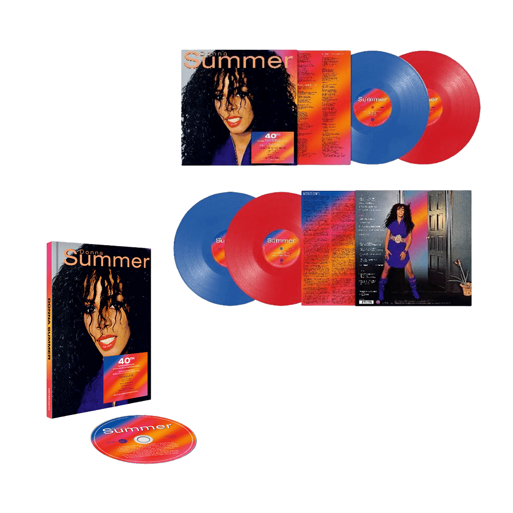 Donna Summer - 40th Anniversary Edition Coloured 2LP + CD Mediabook by Donna Summer