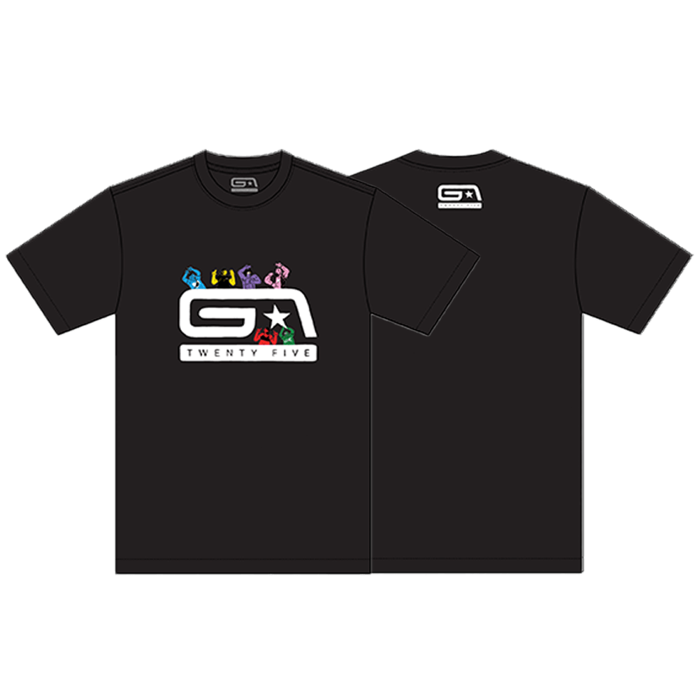 Black/White Twenty Five T-Shirt by Groove Armada