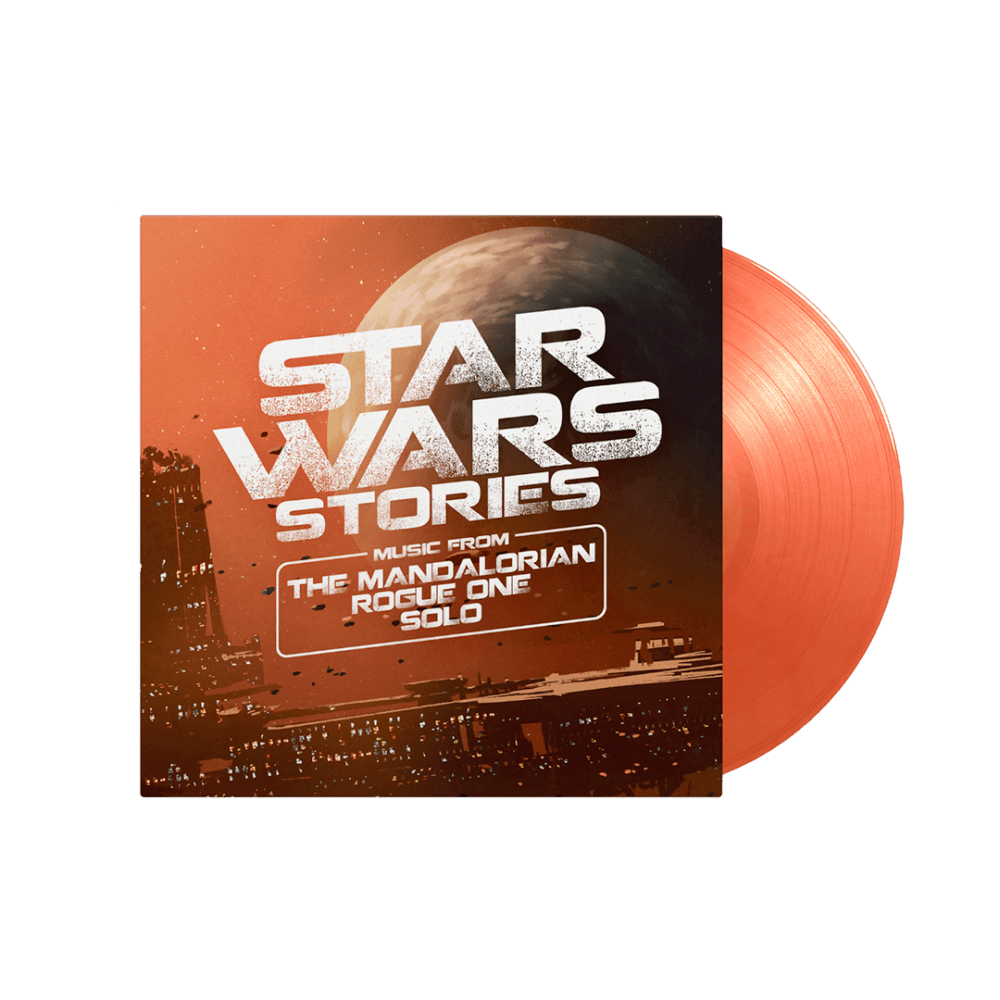Star Wars Stories (Mandalorian, Rogue One and Solo) Amber Double Heavyweight Vinyl by Various Artists