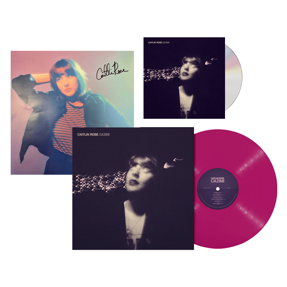 CAZIMI CD + Transparent Violet Vinyl + Signed Print by Caitlin Rose
