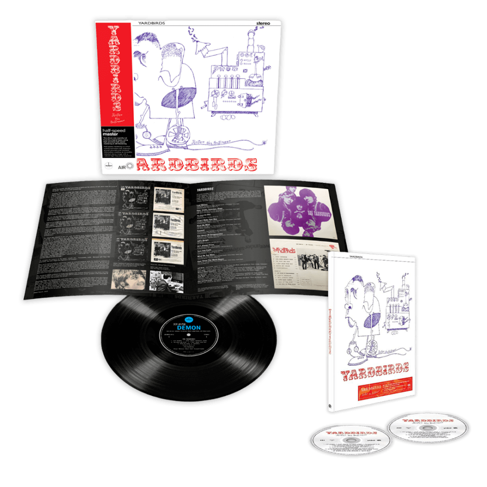 Yardbirds (Roger The Engineer) Half Speed Master + 2CD Mediabook by The Yardbirds