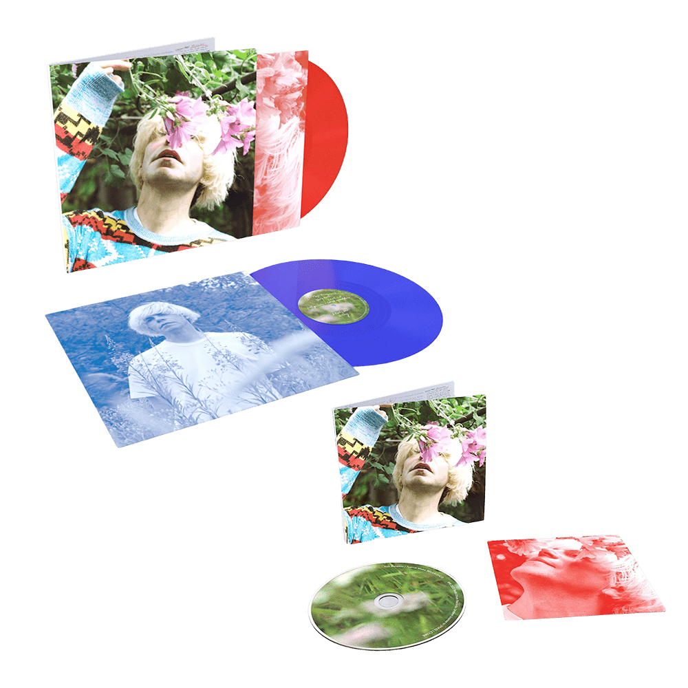 Typical Music Red and Blue Transparent 2LP + CD by Tim Burgess