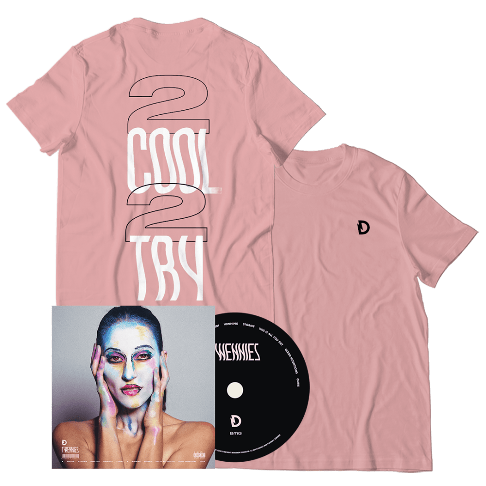 TWENNIES BABY CD + "2 COOL 2 TRY"" T-SHIRT BUNDLE" by Dragonette