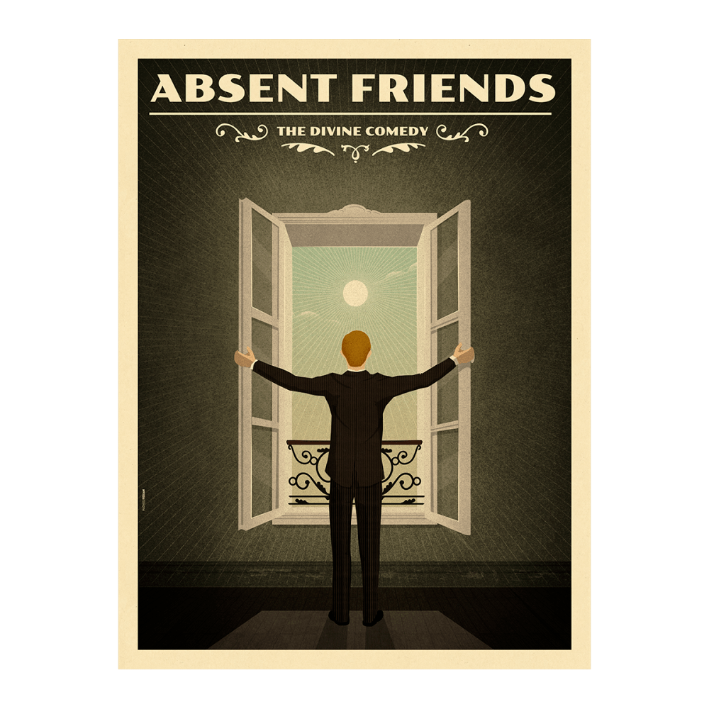 Absent Friends Print by The Divine Comedy