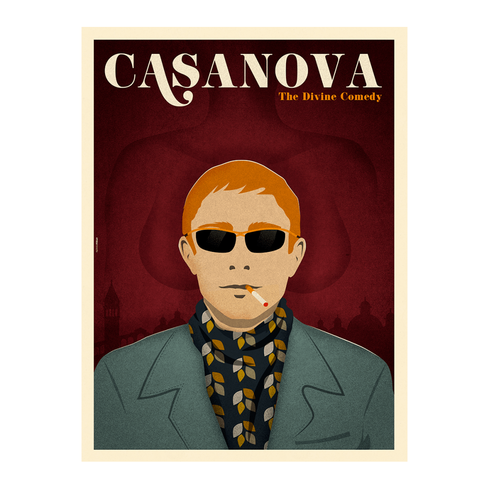 Casanova Print by The Divine Comedy