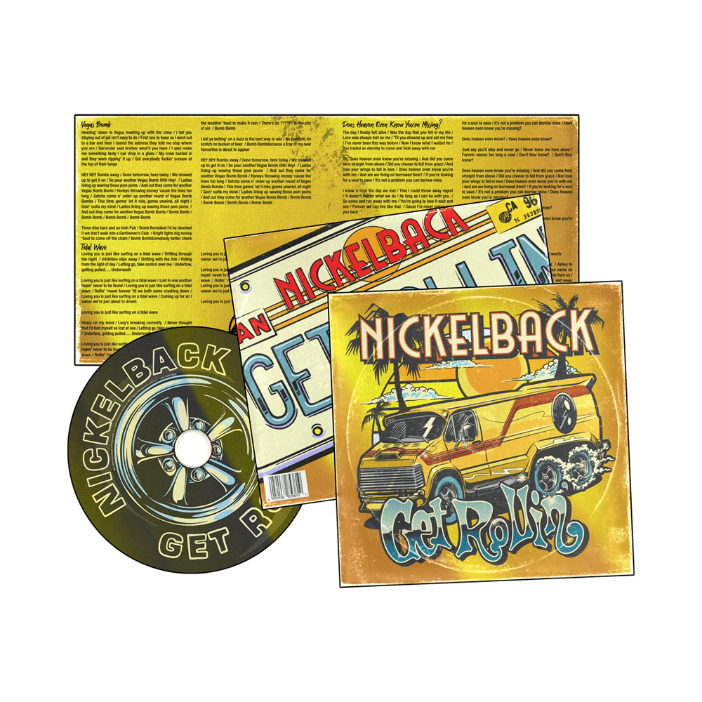 Get Rollin Deluxe CD by Nickelback