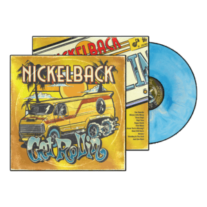 Get Rollin' (Blue & White Galaxy) Vinyl by Nickelback