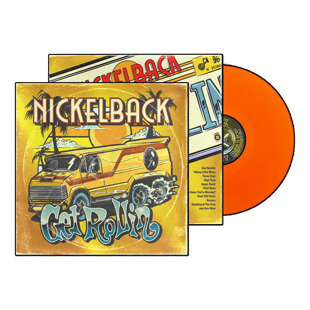 Get Rollin' (Transparent Orange) Vinyl by Nickelback