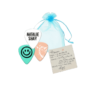 Natalie Shay Designed Plectrums by Natalie Shay