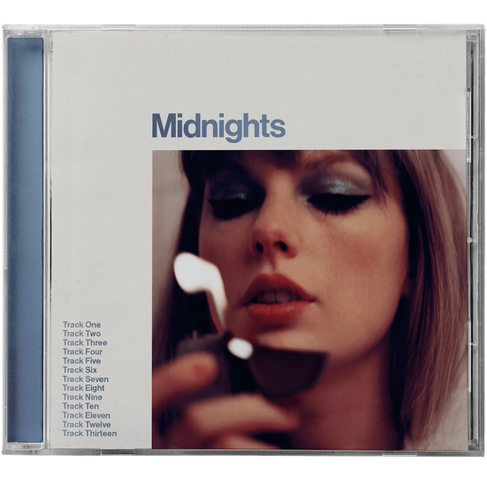Midnights Moonstone Blue Edition CD by Taylor Swift