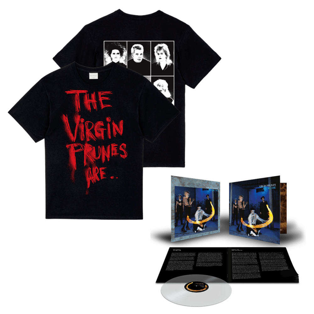 ...IF I DIE, I DIE (40TH ANNIVERSARY EDITION) VINYL + T-SHIRT BUNDLE by The Virgin Prunes