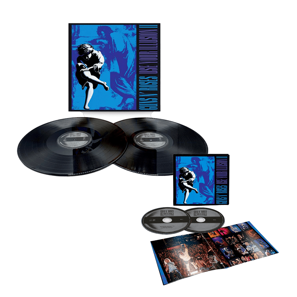 Use Your Illusion II 2LP + Deluxe 2CD by Guns N’ Roses