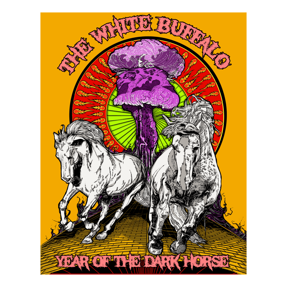 Summer Lithograph by The White Buffalo