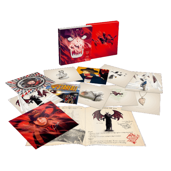 Demon Quest Red & Black 10LP + Signed Print Boxset - Doctor Who