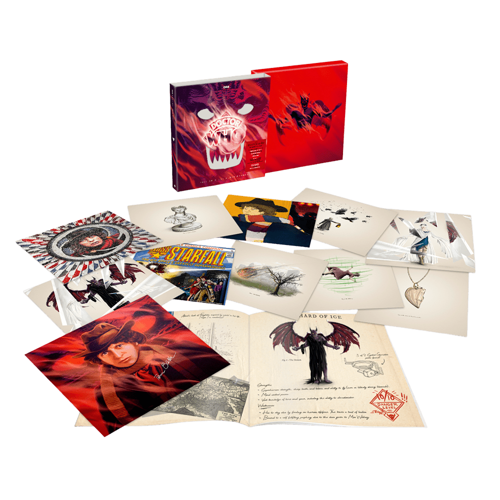 Demon Quest Red & Black 10LP + Signed Print Boxset by Doctor Who